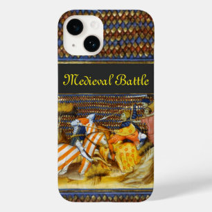 MEDIEVAL BATTLE, FIGHTING KNIGHTS HORSEBACK Case-Mate iPhone 14 CASE