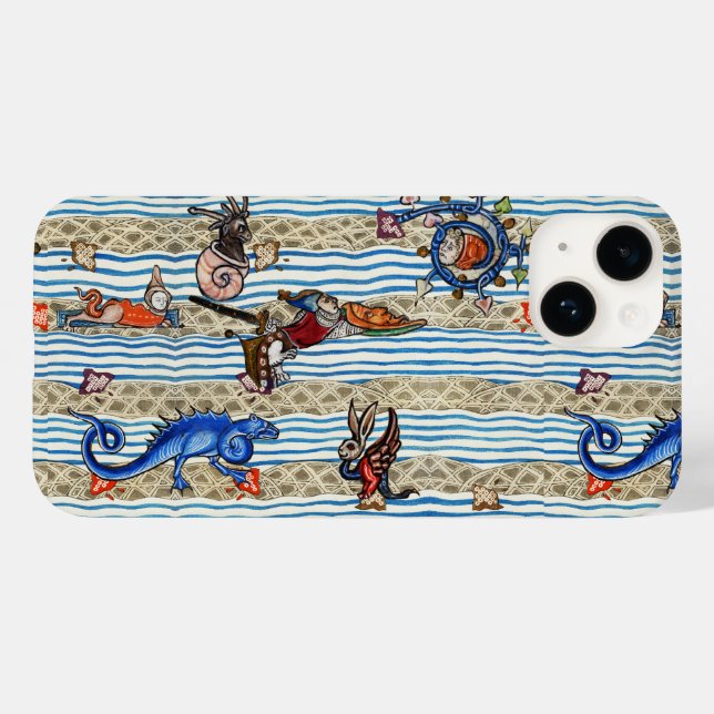 MEDIEVAL BESTIARY,SEA MONSTERS FANTASY ANIMALS  Case-Mate iPhone CASE (Back (Horizontal))