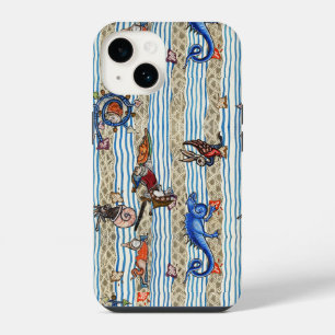 MEDIEVAL BESTIARY,SEA MONSTERS FANTASY ANIMALS iPhone 14 CASE