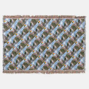 Medieval Brugge - Pro Photo Throw Blanket