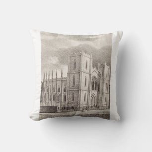 Medieval Christian Church Cushion