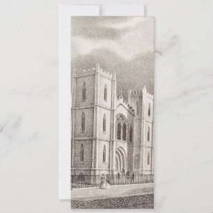 Medieval Christian Church Invitation