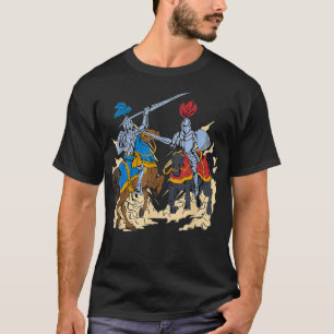 Medieval competition on horses jousting1 T-Shirt