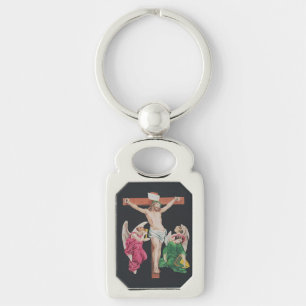 Medieval Crucifixion of Jesus Christ Key Ring