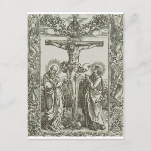 Medieval Crucifixion of Jesus Christ Postcard