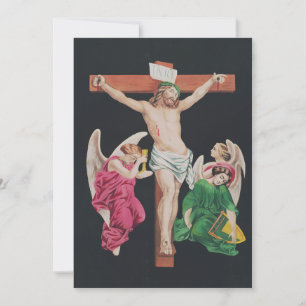 Medieval Crucifixion of Jesus Christ Thank You Card