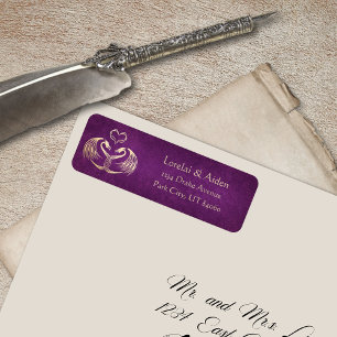 Medieval Dragon Address Return Address Label