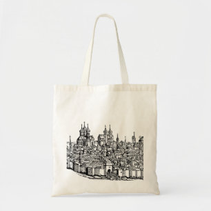 Medieval Erfurt Premium Chronicle of Thuringia Art Tote Bag