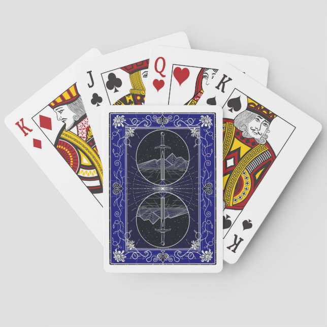 Medieval fantasy playing cards (Back)