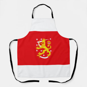 Medieval Flag of Finland Apron