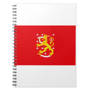 Medieval Flag of Finland Notebook