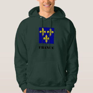 Medieval French Royal Standard Fidelity Heraldic Hoodie