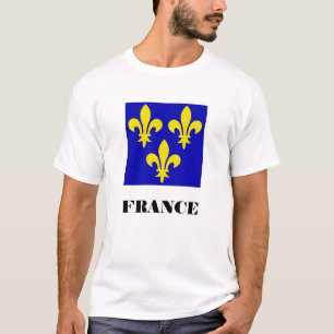 Medieval French Royal Standard Fidelity Heraldic T-Shirt