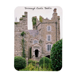 Medieval Ireland, antique gardens Drimnagh Castle  Magnet