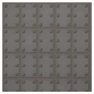 Medieval metal plates mail armor fabric