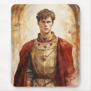 Medieval Prince Mouse Pad