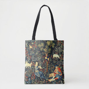 Medieval Renaissance Tapestry  Shepherds and Sheep Tote Bag