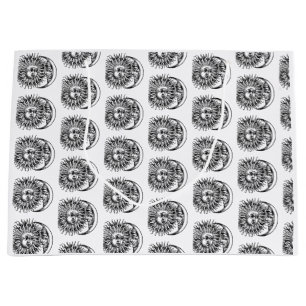 Medieval sun and moon large gift bag