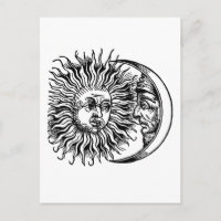 Medieval sun and moon
