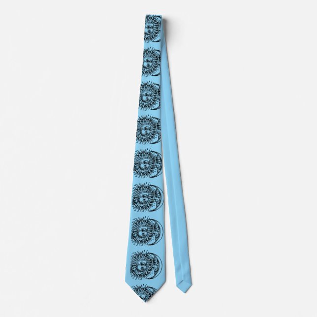 Medieval sun and moon tie (Front)