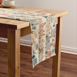 Medieval Table Runner City
