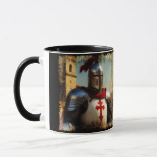 Medieval Templar Knight Mug