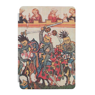 MEDIEVAL TOURNAMENT, FIGHTING KNIGHTS AND DAMSELS iPad MINI COVER