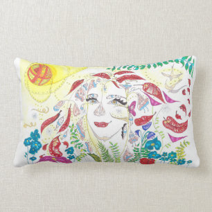 Medilludesign - Consciousness expansion Lumbar Cushion