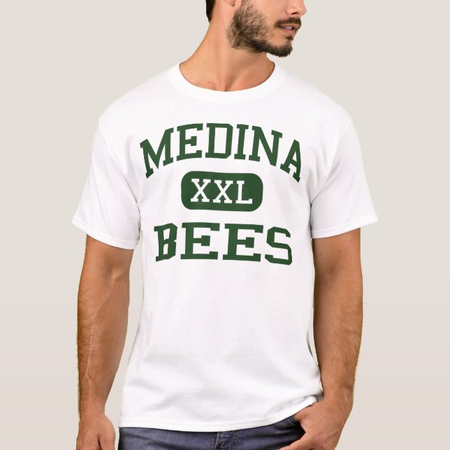 Medina - Bees - Medina High School - Medina Ohio T-Shirt (Front)