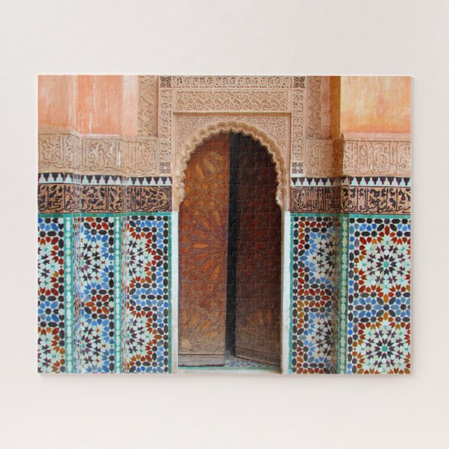 medina fes door jigsaw puzzle (Horizontal)