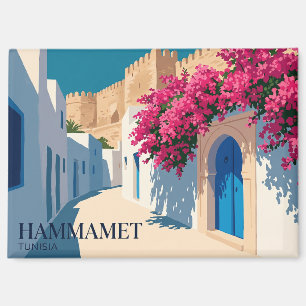 Medina of Hammamet Tunisia Magnet