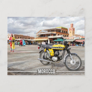 Medina of Marrakesh - Jemaa El Fnaa, Morocco Postcard