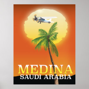 Medina Saudi Arabia Travel poster
