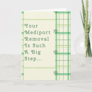 Mediport Removal Card for Cancer Patients