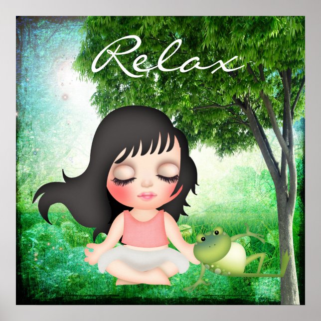 Meditate - SRF Poster (Front)