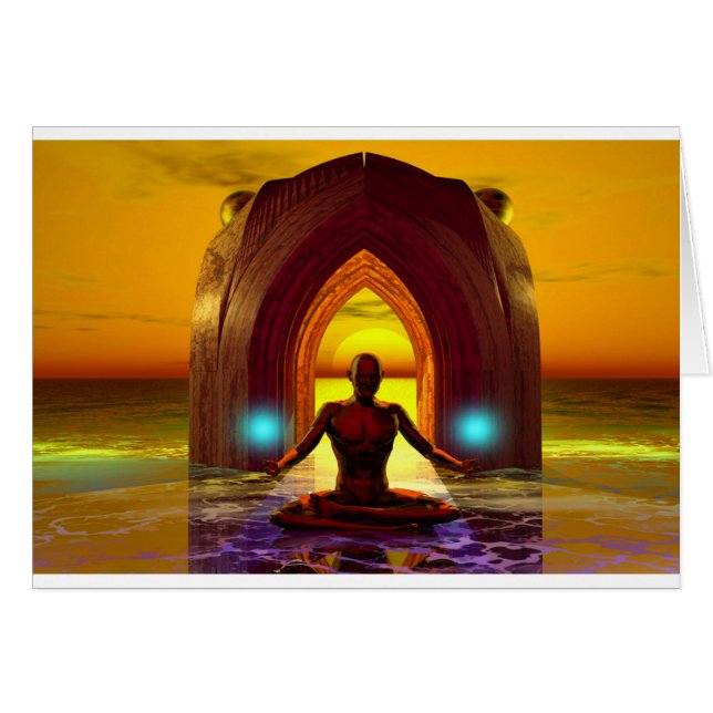 meditating buddha (Front Horizontal)