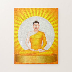 Meditating Buddha puzzle
