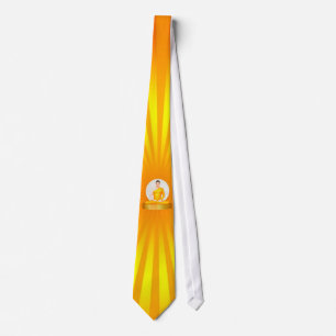 Meditating Buddha tie