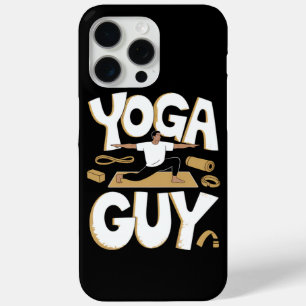 Meditating Stick Man Meditation iPhone 15 Pro Max Case
