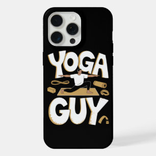 Meditating Stick Man Meditation iPhone 15 Pro Max Case