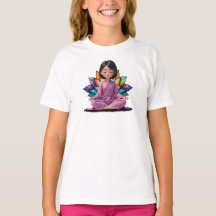 Meditation-2 Basic Child Fem Shirt