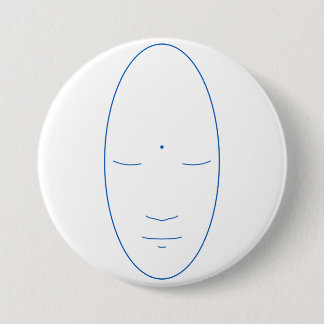 Meditation 7.5 Cm Round Badge