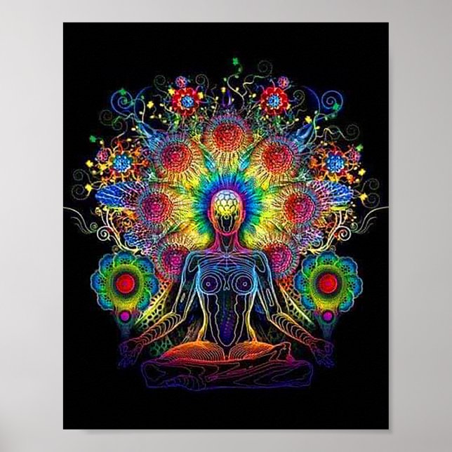 Meditation and serenity  poster (Front)