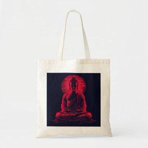 Meditation Buddha Digital Art Tote Bag