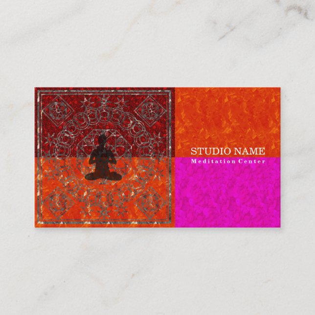 Meditation - Business Card (Front)