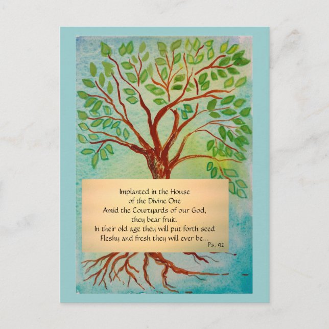 Meditation Card on Growing Older (Front)