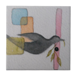 Meditation Ceramic Tile