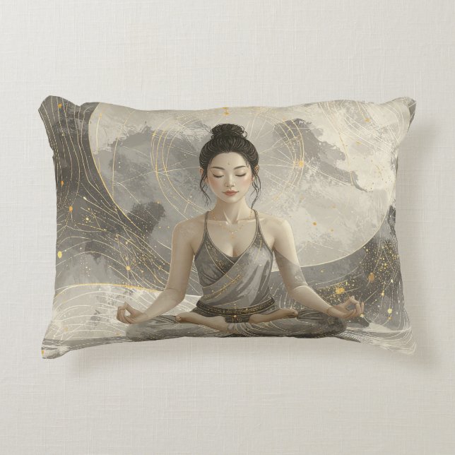 Meditation Decorative Cushion (Front)