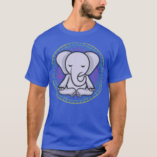 Meditation Elephant Yoga  T-Shirt