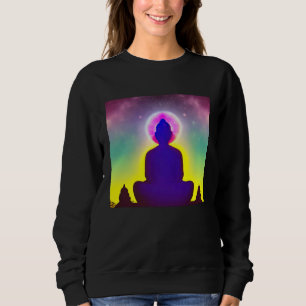 Meditation Enlightment Spiritual Yoga Transcendent Sweatshirt